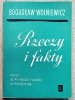 Bogusław Wolniewicz Rzeczy i fakty. Wstęp do pierwszej filozofii Wittgensteina